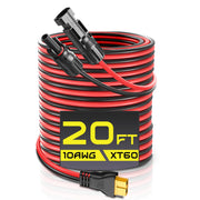 Gibbab XT60 cable front connector showing secure connection and reliable contact