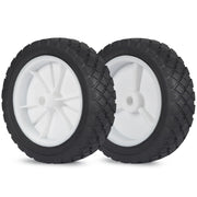GICOOL front profile 7-inch wheel showing shape and reliable rolling