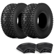 GICOOL front wheel assembly two-pack shown installed, durable replacement