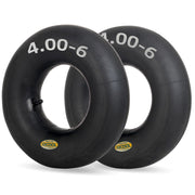 GICOOL front pack of two 4.00-6 inner tubes showing ready spares and convenience