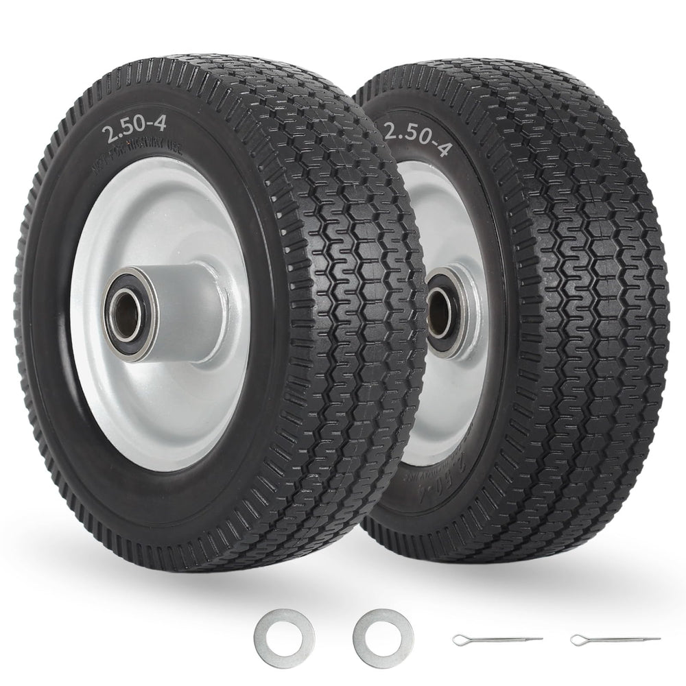 GICOOL front view wheel assembly showing compact design and durability