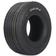 GICOOL front tread view showing straight rib pattern for gentle turf protection