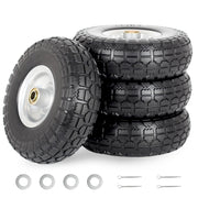 GICOOL front view of 10-inch wheel showing full profile and ready-fit benefit