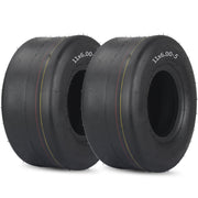 GICOOL front view of two tires showing model and compact benefits