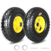 GICOOL front view packaged wheels showing ready-to-install replacement set and durability