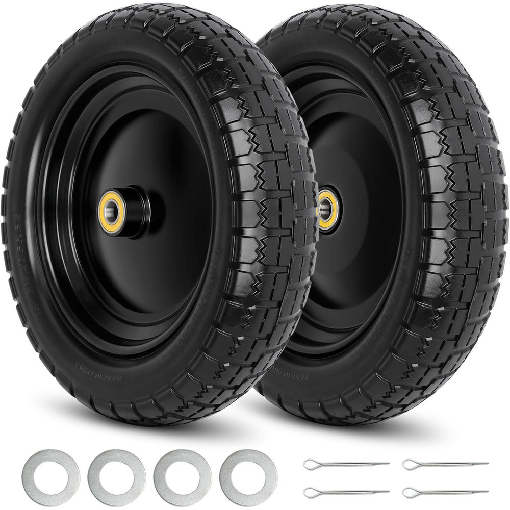 GICOOL front view of two packaged wheels showing ready-to-install convenience