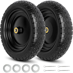 GICOOL front view of two packaged wheels showing ready-to-install convenience