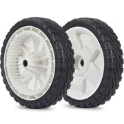 GICOOL front view wheel showing full tire for easy replacement