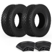 gicool front wheel assembly packaging showing two tires and tubes for quick replacement