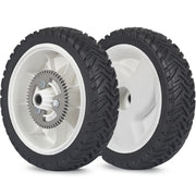 GICOOL rear wheel front view showing full tire profile and reliable replacement benefit