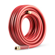 GILMOUR front packaging showing durable commercial hose benefits