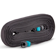 Gilmour front view of hose packaging showing product and length benefit