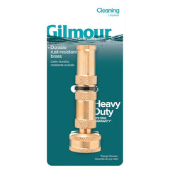 GILMOUR close-up of nozzle O-rings and tip emphasizing leakproof performance