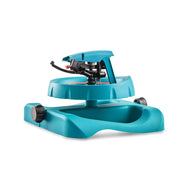 Gilmour Pattern Master front view showing sprinkler head and base, reliable coverage