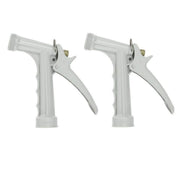 GILMOUR pistol grip nozzle front view showing durable construction and rust-resistant build