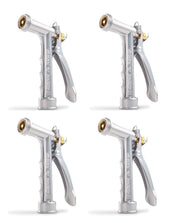GILMOUR solid metal nozzle front view showing durable construction and long life