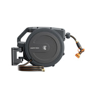Giraffe Tools front-mounted reel showing neat storage and quick access