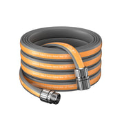 Giraffe Tools front packaging showing 50ft lay-flat hose benefit easy setup