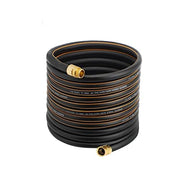 Giraffe Tools front view of 75ft coiled hose showing tidy storage and easy handling