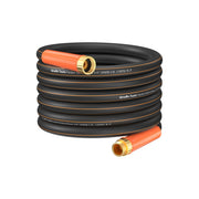 Giraffe Tools full 50ft hose laid out showing length and color, easy reach