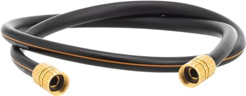 Giraffe Tools leader hose front view showing durable short length benefit