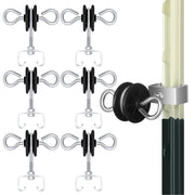 Gisafai front packaging showing six gate handles and components for quick installation