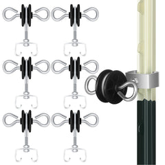 Gisafai front packaging showing six gate handles and components for quick installation