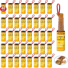 Glovv front packaging showing 40-pack sticky fly strips and benefits