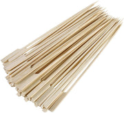 Gmark front packaging showing 100-count biodegradable bamboo skewers for convenience