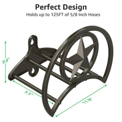 GOFORWILD saddle arc detail supporting hose to prevent kinks and improve durability