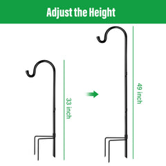 GOFORWILD threaded pole connection close-up showing easy assembly and stability