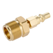 gohantee brass adapter front view showing durable construction and reliable connection benefit