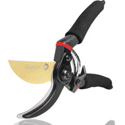 gonicc front view showing shears and compact packaging for easy storage