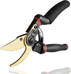 gonicc front view of shears showing full tool and ergonomic design benefit