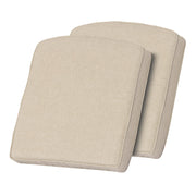 Goodgoods front view biscuit cushions showing clean design and comfortable padding