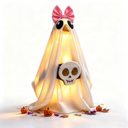 GooStryxen front view ghost outfit showing festive porch appeal