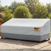GORILLA GRIP front view of cover on patio sofa showing full protection