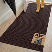 GORILLA GRIP front view of coffee mat showing full size and clean edge protection