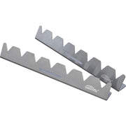 GOUTIME front view kabob rack showing stable triangle design and easy placement