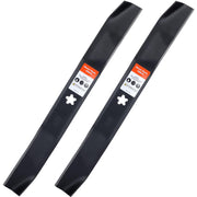 Grasscool front view of 42-inch blade showing full shape and fit benefit