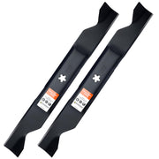 Grasscool front view blades showing full 23-inch length and clean edges for reliable cutting