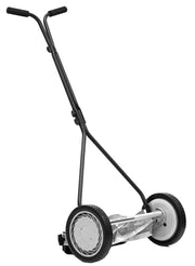 Great States front view showing mower and neat lawn benefit
