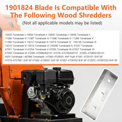Greatshow side profile with ruler for scale demonstrating correct blade thickness and fit