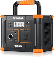 GRECELL front view showing ports and compact design for reliable portable power