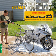 GREENFURY nozzle close-up illustrating 6-in-1 spray selector for versatile cleaning