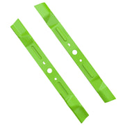 Greenworks front view of blades kit showing fit and easy-install benefit