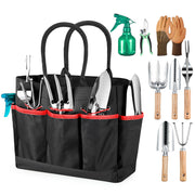 Grenebo front view of tote and tools showing full kit and storage benefit