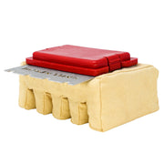 Grill Rescue front view of refill head showing cleaning face and shape, restores brush effectiveness