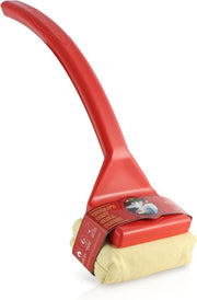 Grill Rescue front view of bristle-free brush showing ergonomic handle and head for safer cleaning