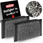 GRILLART front packaging showing two replacement pads and convenience